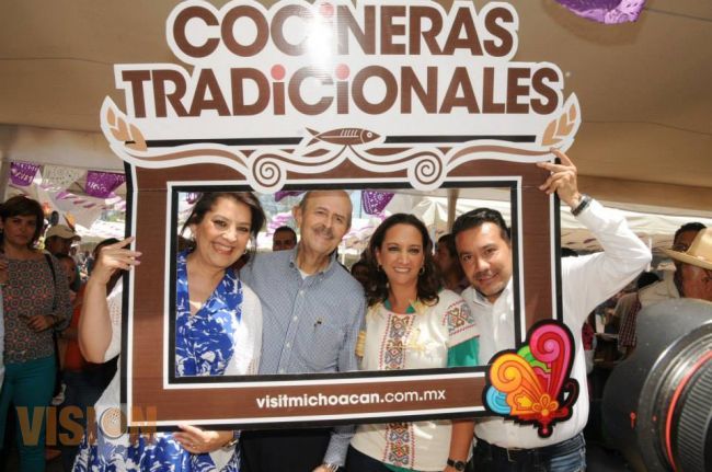 Michoacán, pionero a nivel nacional en valorar cocina tradicional: Claudia Ruiz