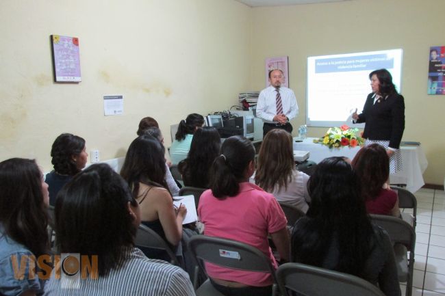 Suman voluntades IMMO y CEDH en favor de las mujeres.