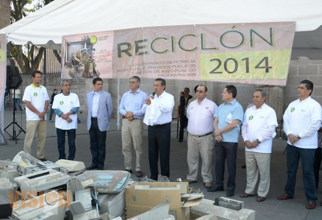 El “Reciclon” se mantiene todo el año.
