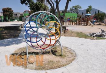 Casi listo, espacio deportivo en la colonia Buenavista de Morelia 