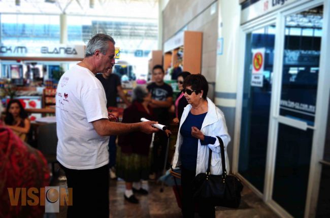 Sectur Morelia da bienvenida a turistas.