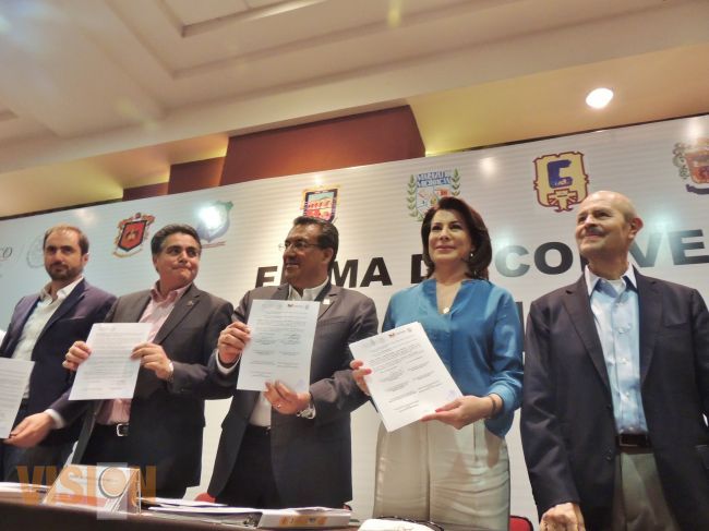 Profeco firma convenio con 11 Municipios del Estado, para ampliar la cobertura de sus servicios.