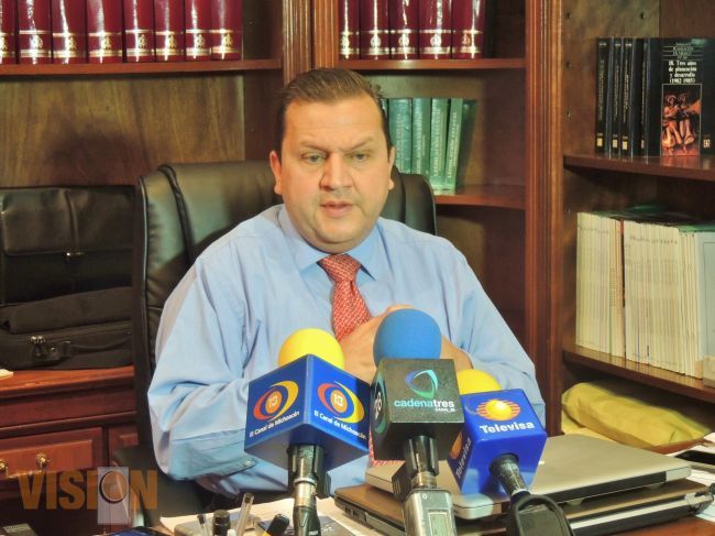 No hay inestabilidad en Apatzingán por detención del Alcalde: Marco Vinicio Aguilera Garibay. 