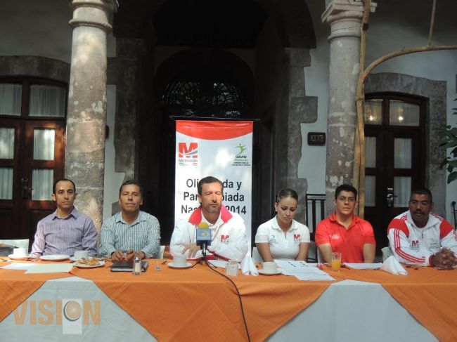 Superar las 93 medallas, objetivo de la Delegación Michoacana en la Olimpiada Nacional 2014.