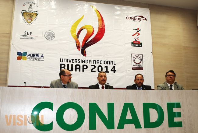 Confirman presencia de Luis Rivera en Universiada Nacional Puebla 2014.