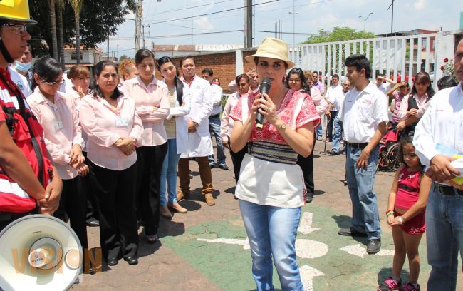 DIF municipal realiza simulacro de evacuación por sismo