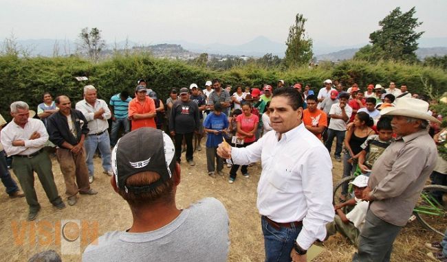 Apoya Silvano solicitud de organizaciones campesinas