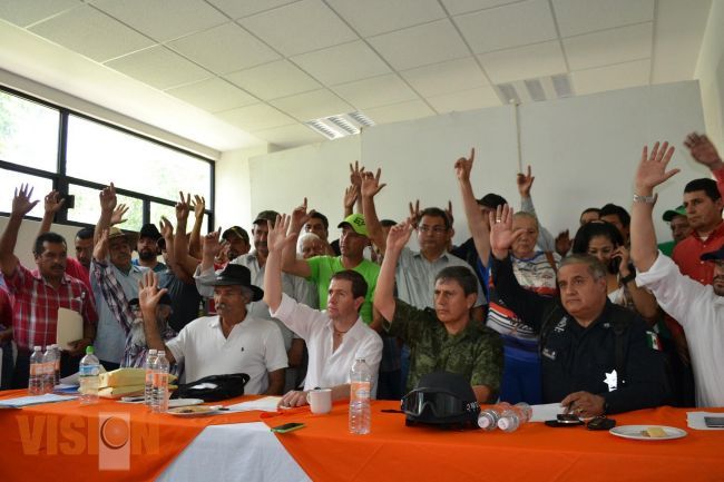 Avanza proceso de desmovilización, registro y desarme.