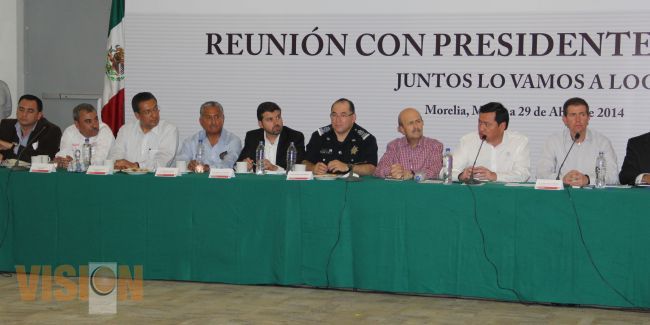 Avalan alcaldes Michoacanos el mando único policial