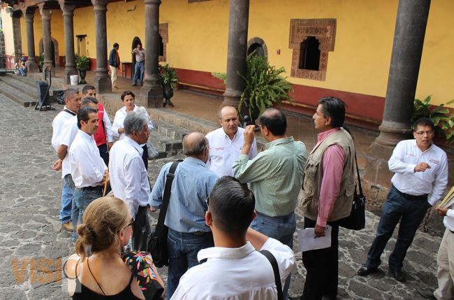 Visita personal de la CDI el Museo Huatapera para ver estado en que se encuentra