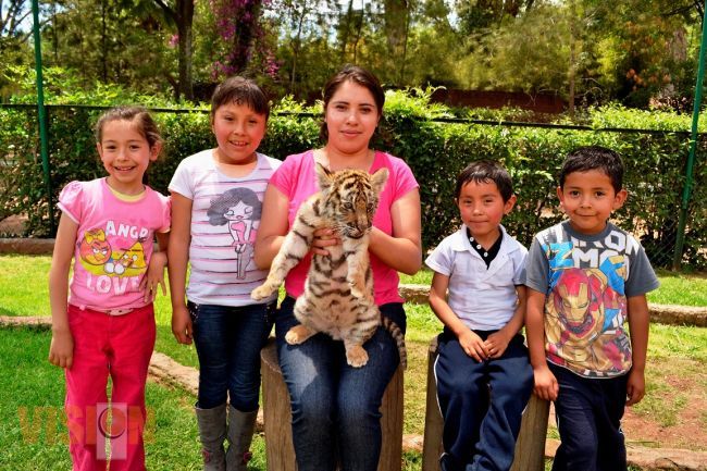 El Zoológico de Morelia festejó a los niños en su día.
