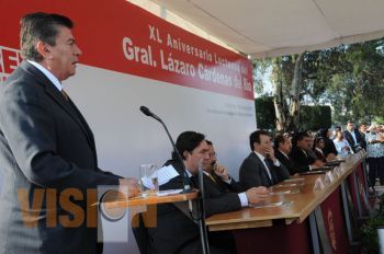 El diputado Enrique Bautista orador oficial de aniversario del General Cárdenas