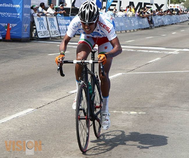 Domina Bernardo Cólex cuarta etapa de la Vuelta Ciclista Internacional Michoacán 2014.