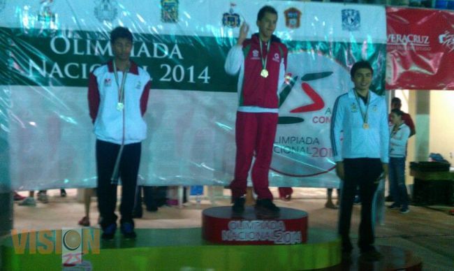 Cae la primera medalla para Michoacán en la Olimpiada Nacional 2014.
