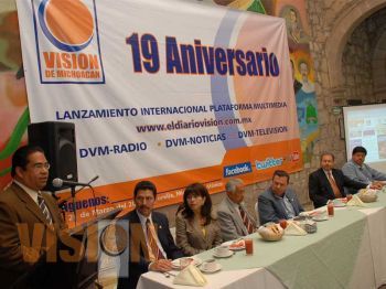 Vision de Michoacan celebra 19 y presenta Plataforma Multimedia 