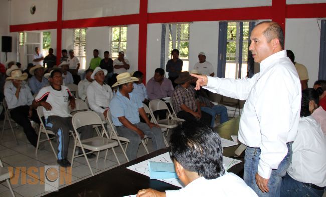 Dan seguimiento a compromisos asumidos ante Capacuaro