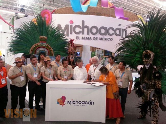 Impulsará Xcaret promoción turística y cultural de Michoacán.