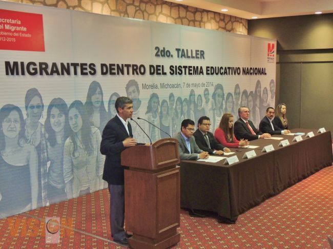 Inauguran el 2° taller “Migración dentro del Sistema Educativo Nacional”.
