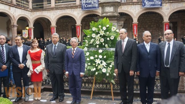 Conmemoran el CCLXI Aniversario del Natalicio de Don Miguel Hidalgo en la UMSH
