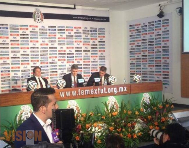 Miguel Herrera anuncia a los 23 seleccionados para Brasil 2014.