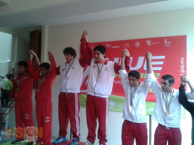 Michoacán ganó su primer oro en la Olimpiada Nacional 2014.