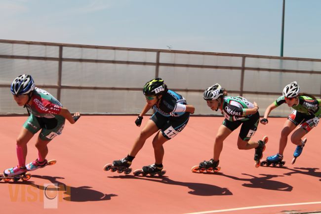 6 medallas obtiene la Delegación Michaocana en patines en la primera jornada. 