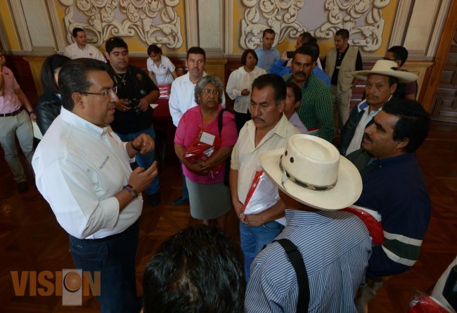 Jefes de Tenencias de Morelia refrendaron su compromiso con el Gobierno Municipal.