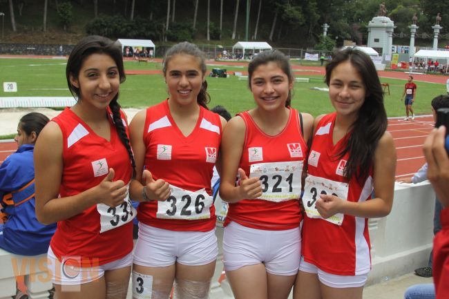  Michoacán se bañó de plata en el atletismo de la Olimpiada Nacional 2014. 