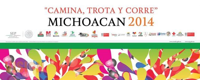 Agotadas inscripciones para el serial “Camina, Trota y Corre por Michoacán”.