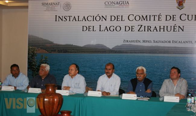Se instala Comité de Cuenca del Lago de Zirahuén 
