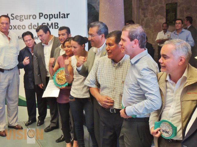 Afilian a campeones de box y medallistas olímpicos al Seguro Popular.