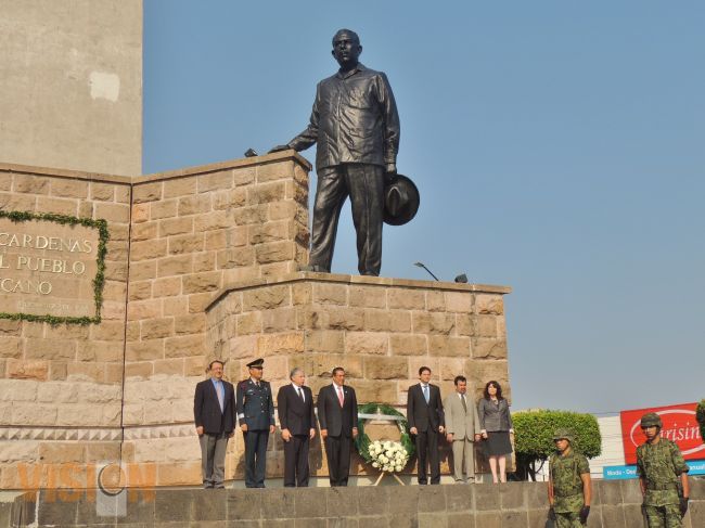 Conmemoran el CXIX Aniversario del Natalicio de Lázaro Cárdenas. 