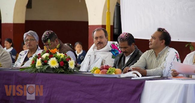Entrega Sedesol recursos para la conservación de los bosques en Cherán