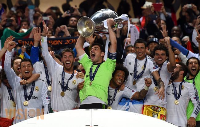 Real Madrid Campeón de la Champiosn League.