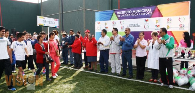 Se realizaron los juegos deportivos rurales.