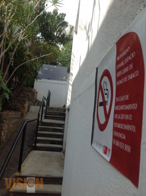 SMRTV, el primer medio de comunicación en México certificado como edificio 100% libre de humo. 