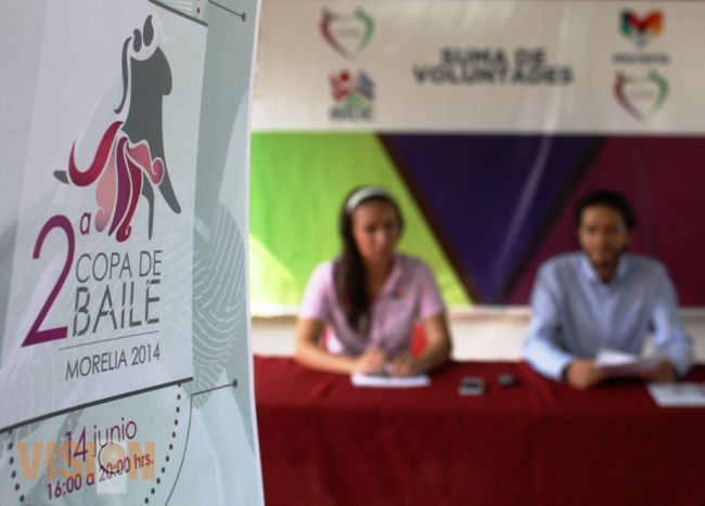 El próximo 14 de junio se realizará la 2ª copa de baile Morelia 2014.