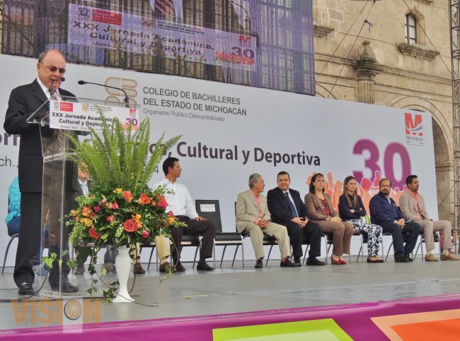 Cobaem inaugura su XXX Jornada Académica, Cultural y Deportiva.