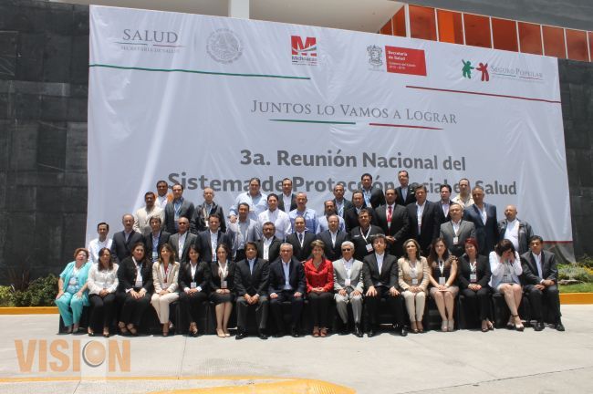 Clausuran tercera Reunión Nacional de protección social en salud.