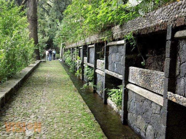 Han rehabilitado un andador del Parque Nacional de Uruapan