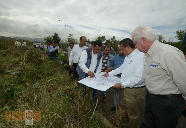 WLM supervisa limpieza de drenes y ríos de Morelia.
