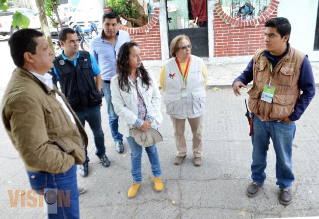 PC Municipal realiza recorridos informativos sobre prevención de inundaciones.