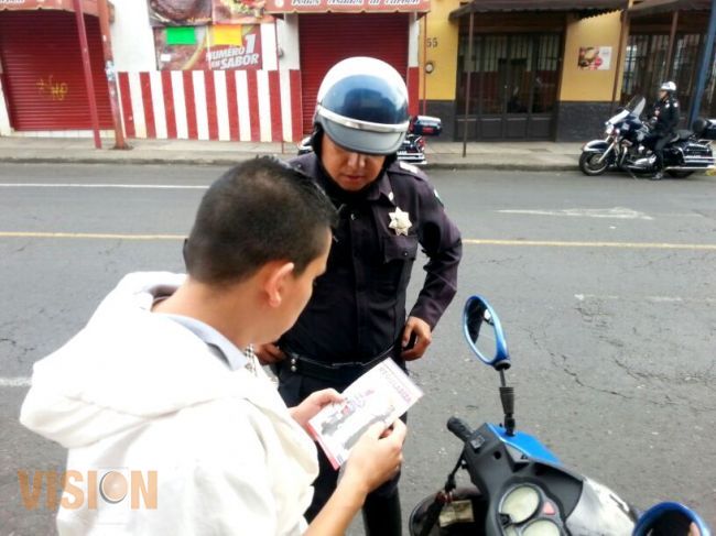 Sin irregularidades operativo “¿Ya emplacaste tu moto?”