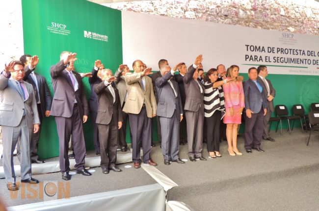 Tomó protesta el Comité Ciudadano para el Seguimiento del Plan Michoacán.
