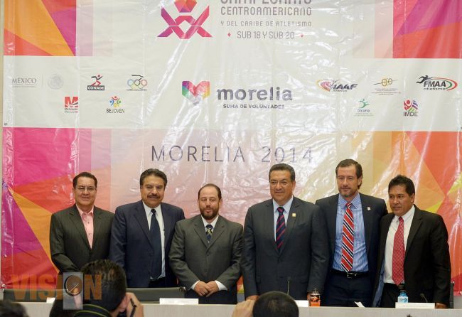 IMDE y CONADE presentaron la edición XX del CACAC campeonato junior de atletismo.