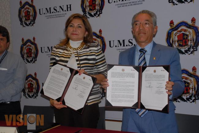 La UMSNH signa convenio de colaboración con INCA rural y SAGARPA. 