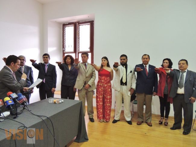 Rinde protesta nuevo comité del Colegio de Abogados de Michoacán.