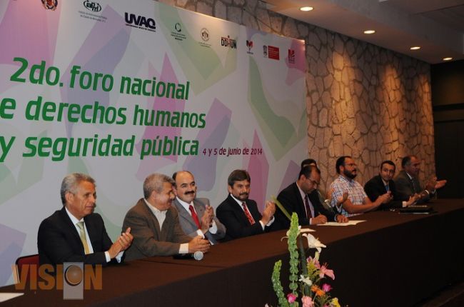 Foro sobre Derechos Humanos, precedente para discusión en el tema