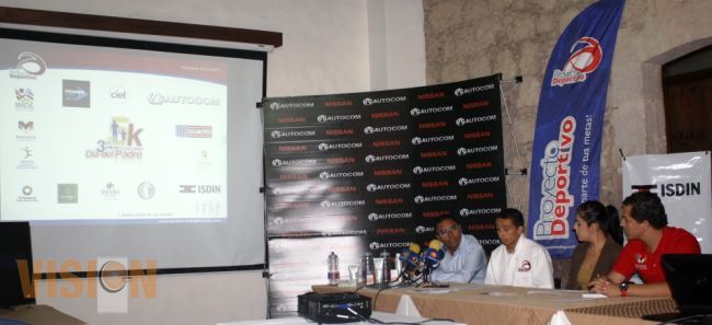 Presentan la 3ª Carrera Atlética de 5km. por el 