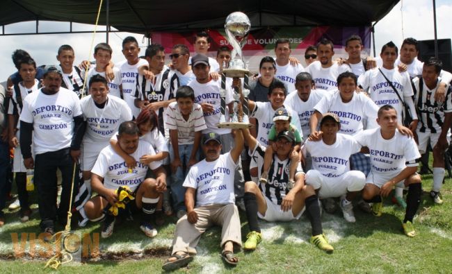 IMDE clausura liga de fútbol en Tacícuaro.